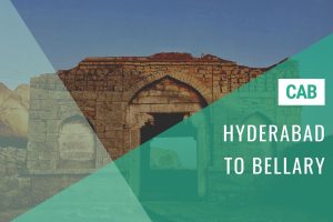Hyderabad to Bellary Cab Service w/ Rate