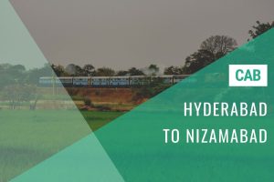 Hyderabad to Nizamabad Cab Service w/ Rate